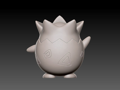 Pokemon Togepi Ready To Print 3D Принт Модель