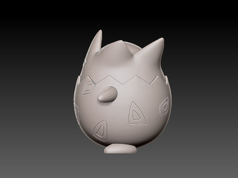 Pokemon Togepi Ready To Print 3D Принт Модель