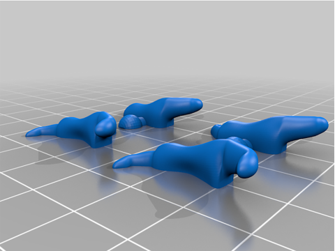 Pokemon Abra Ready To Print 3D Print Model