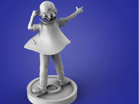 Ash Pokemon Ready To Print Modello di stampa 3D