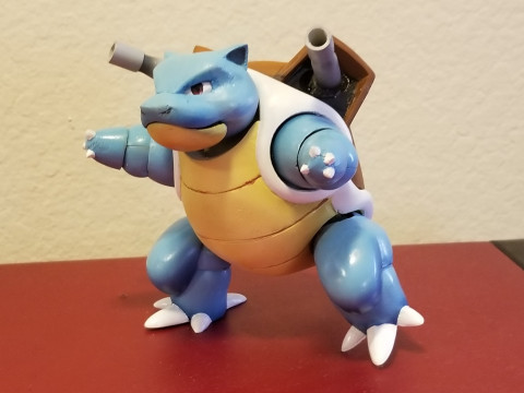 Blastoise Ready To Print Modello di stampa 3D