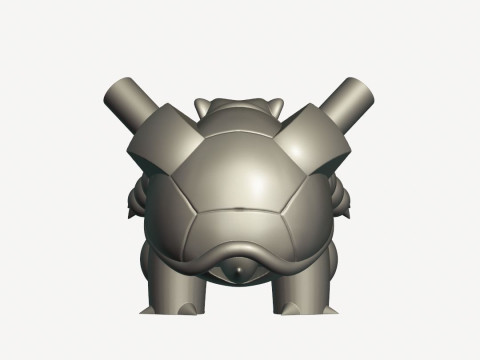 Blastoise Ready To Print 3D Принт Модель