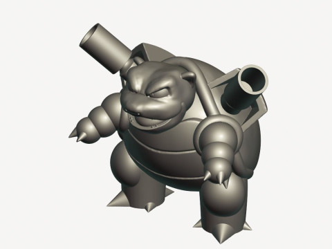 Blastoise Ready To Print 3D Принт Модель
