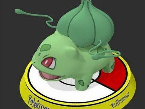 Bulbasaur Ready To Print Modèles 3D en vedette