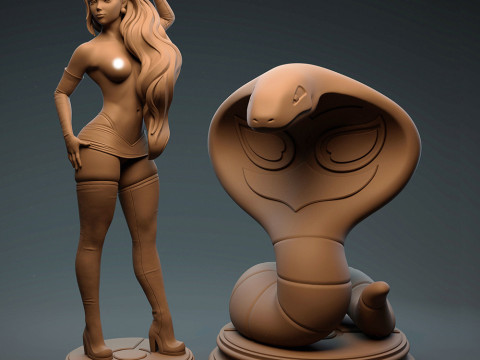 杰西口袋妖怪 3D 打印模型