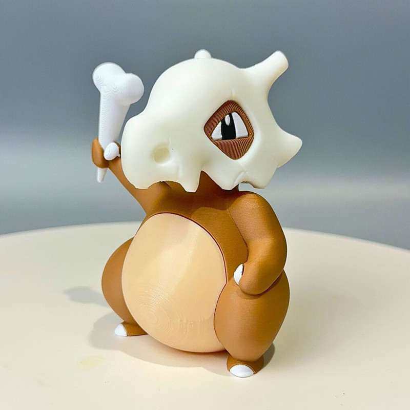 Cubone Pokemon Ready To Print 3D 프린트 모델 .c4d .max .obj .3ds .fbx .stl .blend