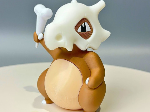 Cubone Pokemon Ready To Print Modelo de impresión 3D