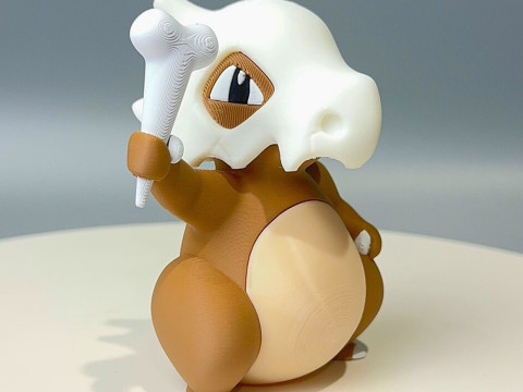 Cubone Pokemon Ready To Print 3D 프린트 모델