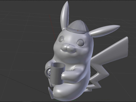 Detective Pikachu Ready To Print 3D प्रिंट मॉडल
