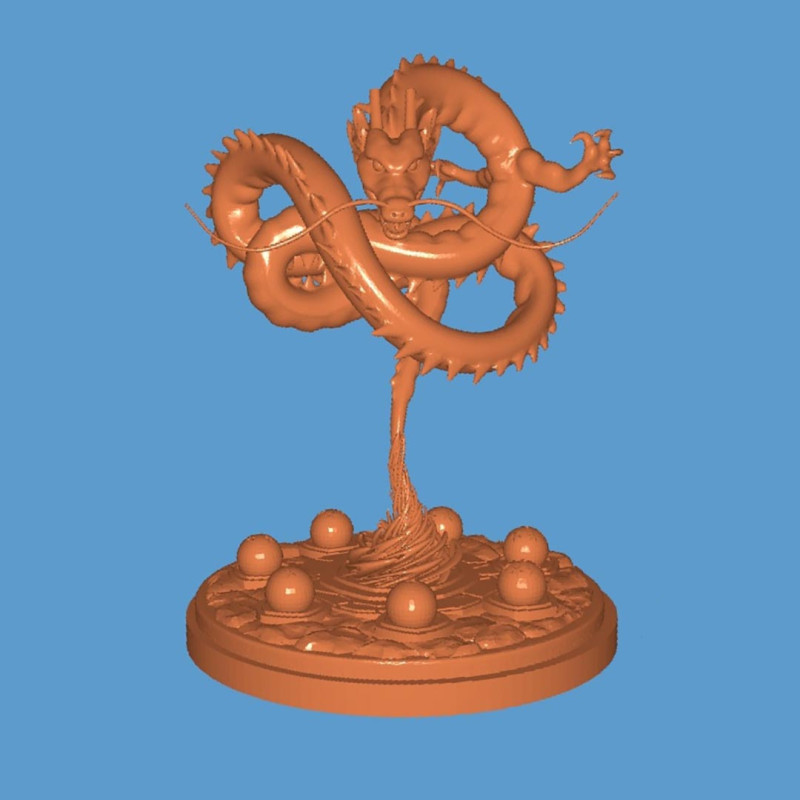Shenlong Dragon Ball 3D Print Model .c4d .max .obj .3ds .fbx .stl .blend