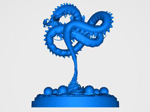 Shenlong Dragon Ball 3D Print Model