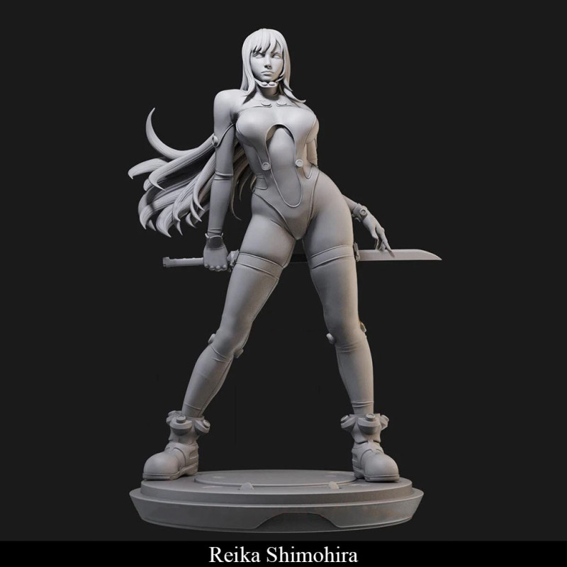 Reika Shimohira 3D Print Model .c4d .max .obj .3ds .fbx .stl .blend 