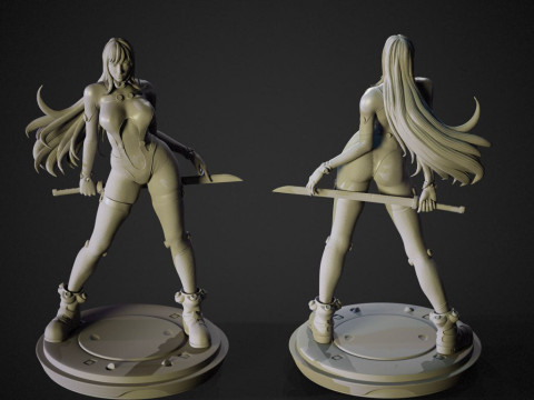 Reika Shimohira 3D Print Model