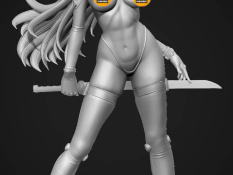 Reika Shimohira 3D Print Model