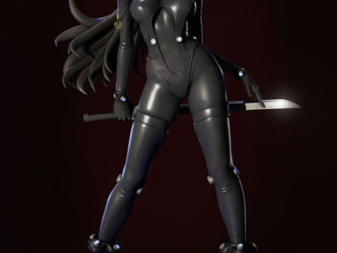 Reika Shimohira 3D Print Model