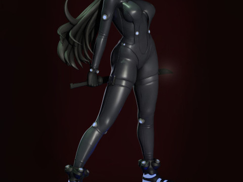 Reika Shimohira 3D Print Model