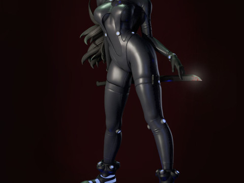 Reika Shimohira 3D Print Model