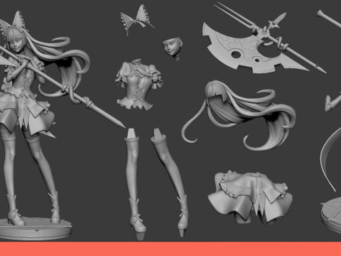 Rory Merc&uacute;rio Modelo de Impressão 3D