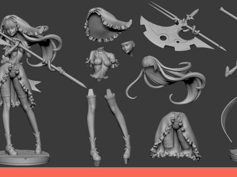 Rory Merc&uacute;rio Modelo de Impressão 3D