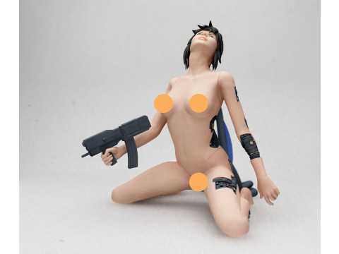 Ghost in the Shell Motoko Kusanagi 3D Print Model