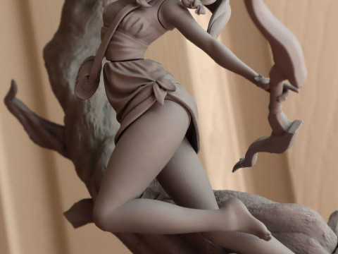 High Elf Archer from Goblin Slayer 3D Print Model