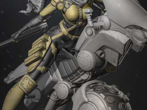 Alita - Battle Angel 3D Print Model