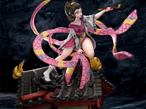 Daki - Kimetsu no Yaiba 3D Print Model