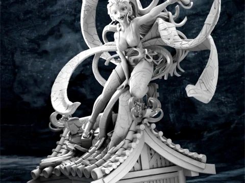 Daki - Kimetsu no Yaiba 3D Print Model