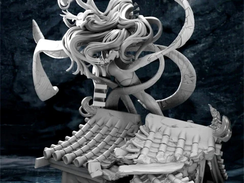 Daki - Kimetsu no Yaiba 3D Print Model