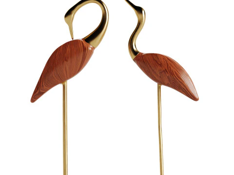 Decor Flamingo 3D Model