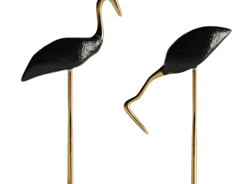 Decor Flamingo 3D Model
