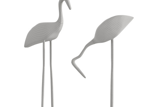 Decor Flamingo 3Dモデル