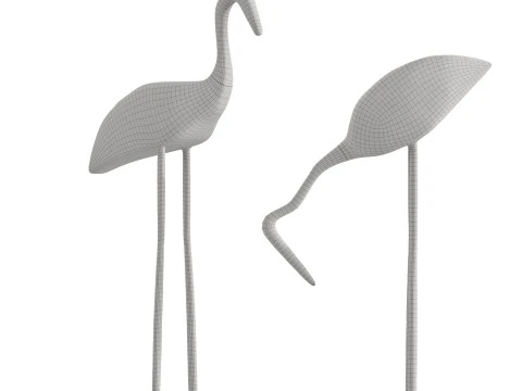 Decor Flamingo 3D Model