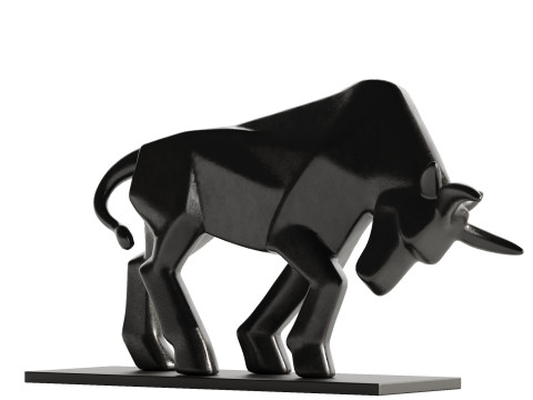 Decorative Bull Model 3D