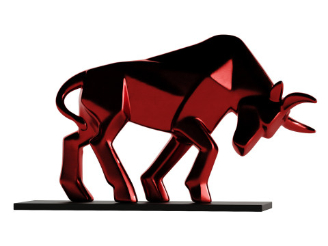 Decorative Bull Model 3D