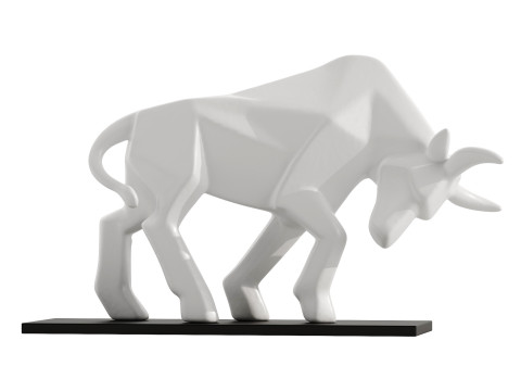 Decorative Bull Model 3D
