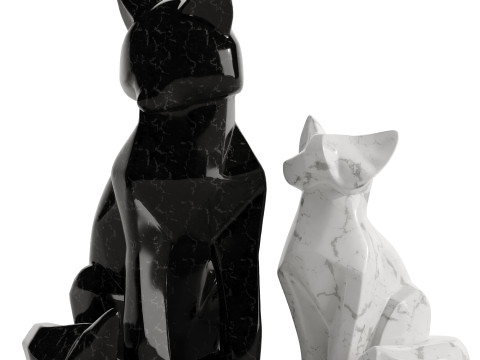Decorative Fox Model 3D