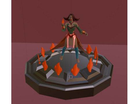 Lina dota 2 Modello di stampa 3D