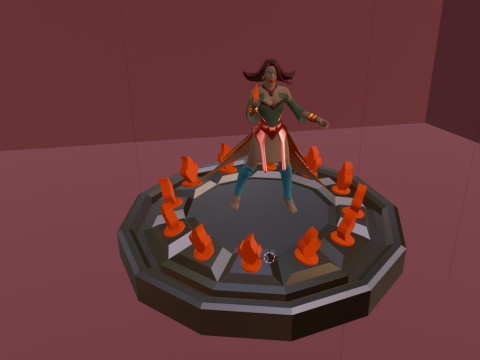 Lina dota 2 Modello di stampa 3D