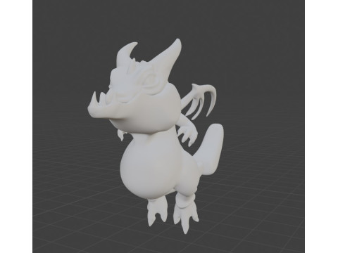 25 3D figures for printing Dota Model do druku 3D