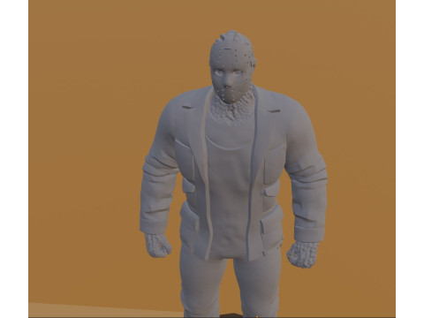 Jason Voorhees and Nightwolf 3D Modello di stampa 3D