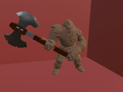 Axe dota2 Modèles 3D en vedette