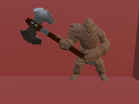Axe dota2 3D Baskı Modeli