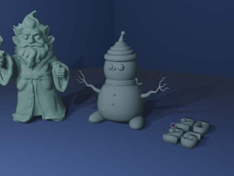 New Year in 3D 2025 3Dプリントモデル