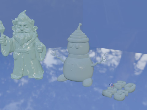 New Year in 3D 2025 3Dプリントモデル