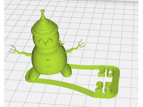 New Year in 3D 2025 3D Print Model