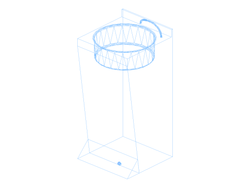FREESTANDING HAND SINKS 3D 모델