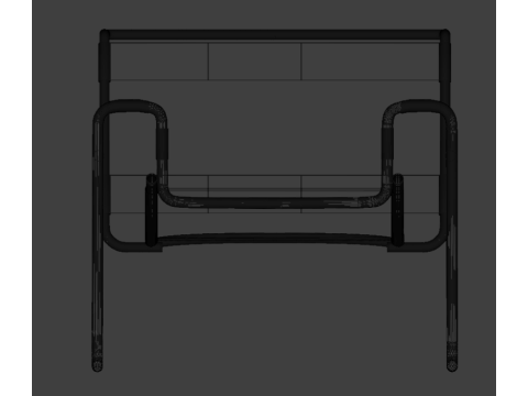 Wassilly chair 3D-Modell