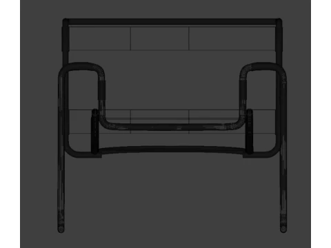 Wassilly chair 3D Model