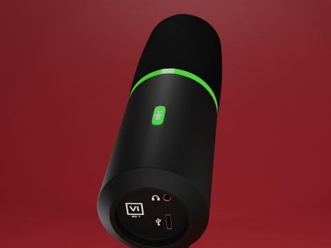 Shure microphone mic microphone 3D Model
